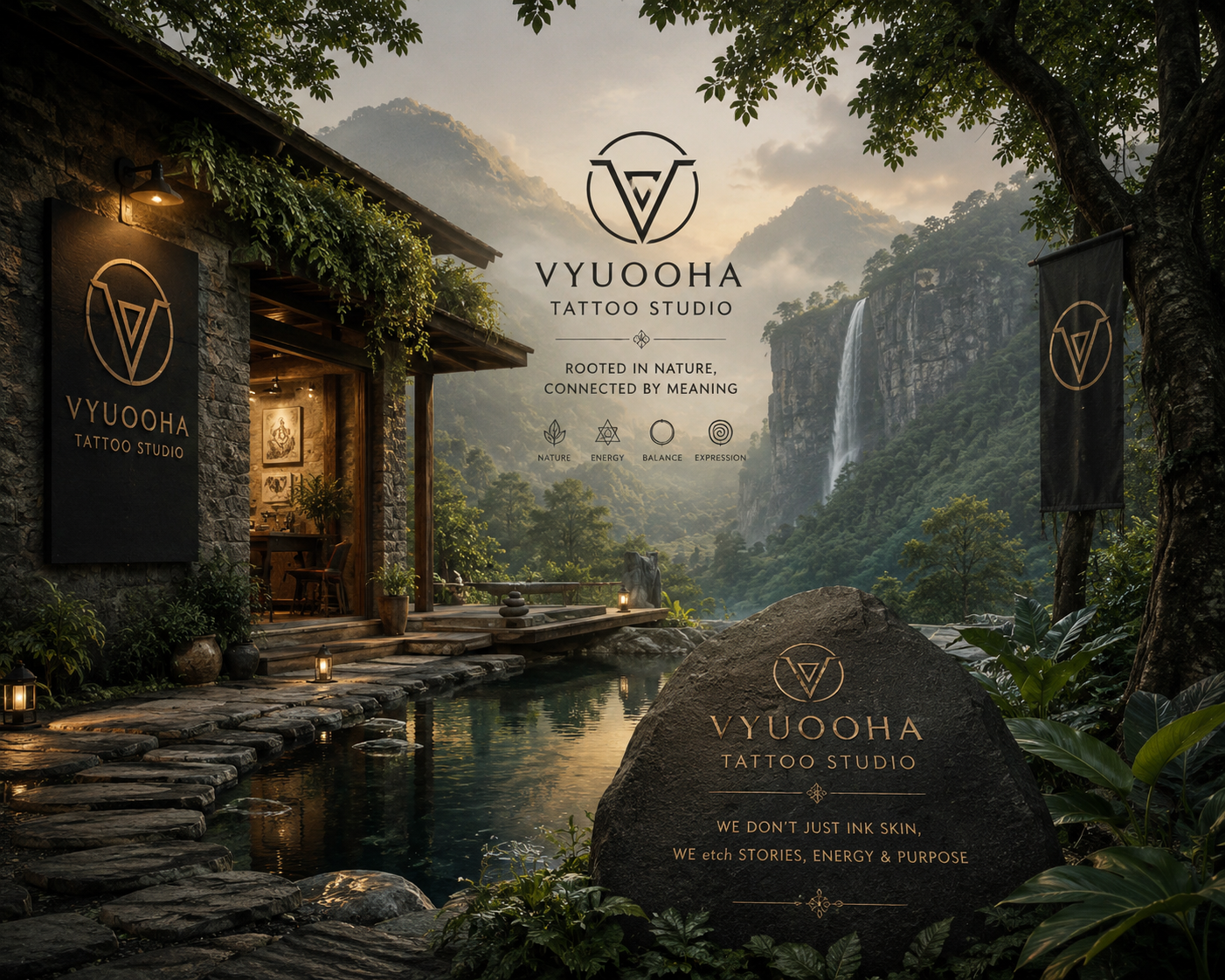 Story: Art Comes From Nature - Vyuooha Tattoo Experience